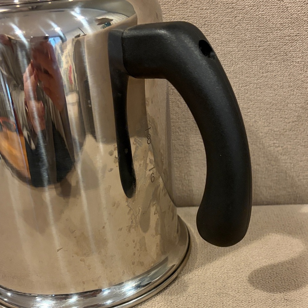 Farberware Stainless Steel Coffee Percolator with Black Handle Yosemite series - Picture 3 of 11